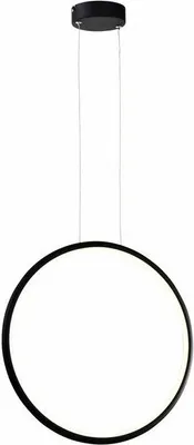 Zdjęcie produktu dla Lampa wisząca LED Ragi czarna 24W Neutralna biel 1920lm akryl wym:120x43x12cm IP20 Reality