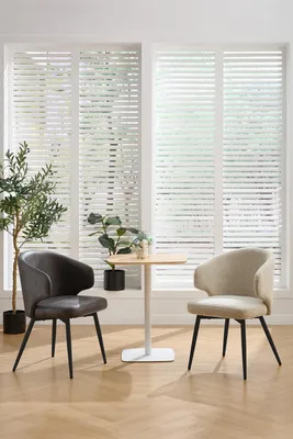 Produktbild von 4er-Set Marie | Hotel Stuhl | Schwarz | Leder