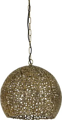 Produktbild von Light & Living - Hängeleuchte Sinula - Gold - Ø39cm Hängelampe - Esstischlampe - Wohnzimmerlampe - Schlafzimmerlampe - Wohnzimmer