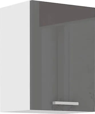 Image de Armoire suspendue supérieure SAEED – largeur 40 cm, gris / blanc