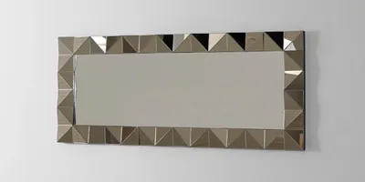 Produktbild von Luxus Spiegel Grau Modern Design Wandspiegel Möbel Wohnzimmer Neu Einrichtung