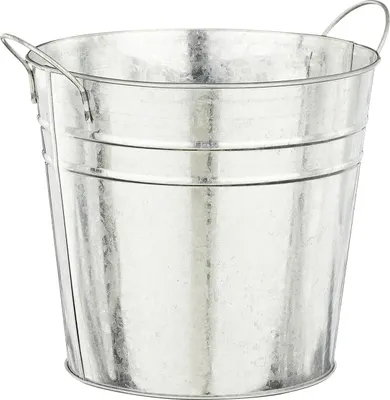 Produktbild von Mica Decorations Topf Joey Eisen Ø 18 x 16 cm grau