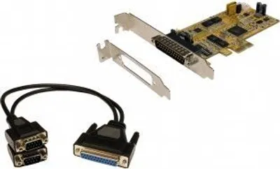 Produktbild von EXSYS EX-45362IS, PCIe, Seriell, RS-232/422/485, PC, 5, 6, 7, 8, 1, 1.5, 2