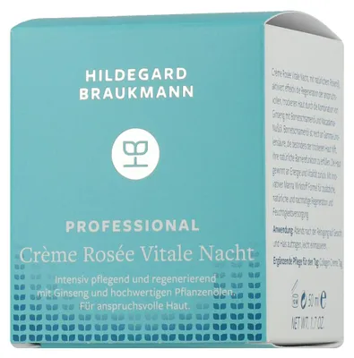 Produktbild von Hildegard Braukmann Professional Crème Rosée Vitale Nacht (50 ml)