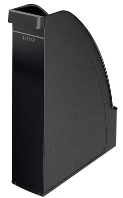 Image de 6x LEITZ 2476-00-95 Porte-revues Plus, DIN A4, polystyrène, noir