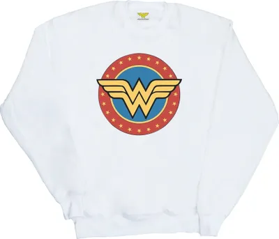 Produktbild von Wonder Woman - Sweatshirt Logo für Damen BI1885 (S) (Weiß)