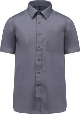 Produktbild von Kariban Popeline Kurzarmhemd Baumwollpolyester pflegeleicht für Herren