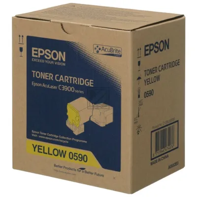 Produktbild von Toner / S050590 / yellow / 6.000 Seiten / hohe Kapazität