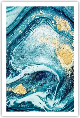 Produktbild von Poster - Poster ohne Rahmen - Abstraktion modern - 61x91,5 cm - Wand Bild - Wanddeko - Wandbilder - Kunstposter - Wandposter - Bilder - Kunstdruck - Wanddekoration - Wandbild - P2XPA61x91-3493
