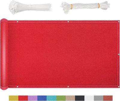 Productafbeelding van Zonwerende rolgordijn, 125x400 cm, met UV-bescherming, weerbestendig, en privacybescherming