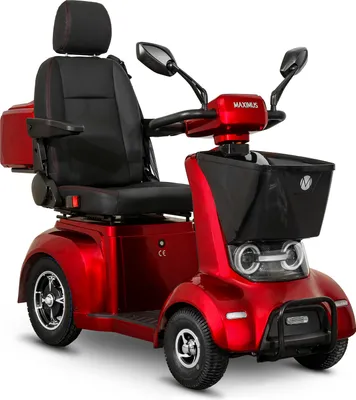 Produktbild von Maximus, MX4-6 Lithium, E-Mobil, Rot, 6 km/h, 48V-24Ah Lithium-Akku, 500 Watt