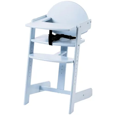 Produktbild von GEUTHER Hochstuhl Filou Up blau | mitwachsend bis 85 kg | verstellbar, inkl. Essbrett & Sicherheitsgurt