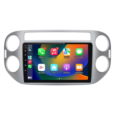 Zdjęcie produktu dla Radio samochodowe 64GB dla Tiguan z 2007-2016 Android 2Din z Carplay RDS WIFI DSP GPS DAB+