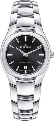 Image de Edox - Montre-bracelet - Ladies - Les Bémonts - Ultra Slim Date - 57004 3 NIN