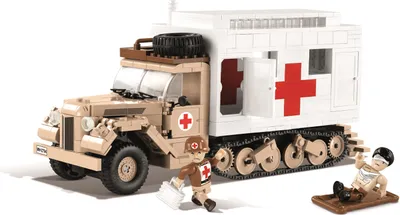 Produktbild von Konstruktionsspielzeug kleine Armee Ford V3000S Maultier Krankenwagen COBI