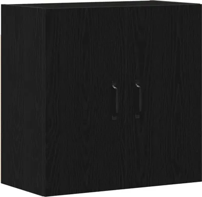 Produktbild von "im Sonderangebot" Wandschrank 1 PC - wandmontierte Schran skandinavischer Stil - Schwarze Eiche 60x31x60cm Holzwerkstoff - Kommoden design 2026 894255
