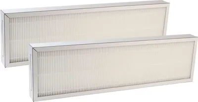 Produktbild von vhbw 2x Pollenfilter Ersatz für Pluggit APFGF7-460 für Lüftungsgerät - Luftfilter F7 Weiß