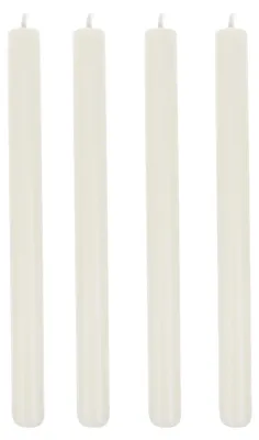 Produktbild von Leuchterkerzen Weiß 250/22 mm, 4 Stück