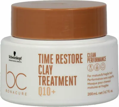 Image de Schwarzkopf Bc Time Restore Q10 Traitement à l'argile 200ml