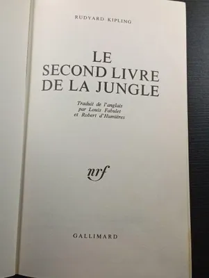 Image de Le Second Livre de la Jungle