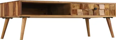 Produktbild von vidaXL Couchtisch Massivholz Akazie Honigbraun 110x50x37 cm