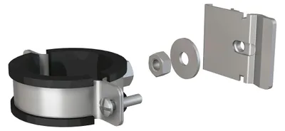 Produktbild von Alcadrain AS-P305 Abflussrohrhalterung DN72–78 für Alcasystem