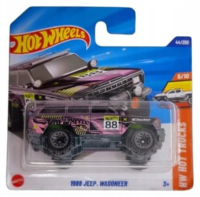 Produktbild von Hot Wheels 1988 Jeep Wagoneer Diecast-Auto PKW