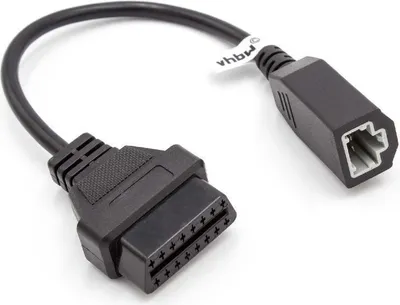 Produktbild von vhbw OBD Adapter 3Pin-OBD1 auf OBD2 kompatibel mit Honda - 20 cm