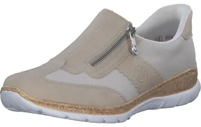 Obrázok produktu pre Rieker street slipper(Trott) Abs.b.25 mm v béžovej farbe, veľkosť 38