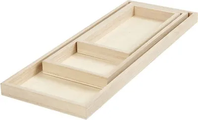 Produktbild von Creativ Company CC Sada dřevěných podnosů 40x15 cm 3 kusy