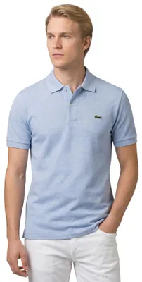 Produktbild von Lacoste Polo weite Passform hellblau meliert