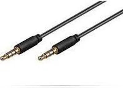 Productafbeelding van Microconnect IPOD012, 3,5 mm, Samec, 3,5 mm, Samec, 1 meter, zwart