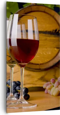 Produktbild von Bild auf Leinwand - Leinwandbild - Alkohol Fass trinken Flasche - 65x120cm - Wand Bild - Wanddeko - Leinwanddruck - Bilder - Kunstdruck - Wanddekoration - Leinwand bilder - Wandkunst - PA65x120-2238