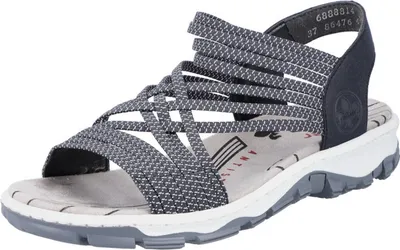 Produktbild von Rieker Damen Sandalette blau, Damen:42 EU