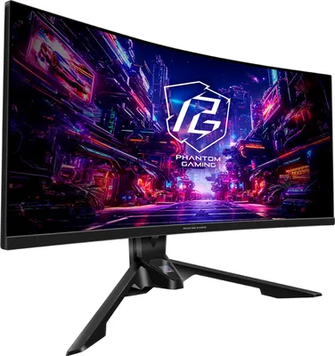 Image de ASROCK Moniteur Asrock PG34QRT2B 86,4 cm (34") 3440 x 1440 pixels Wide Quad HD LCD Noir