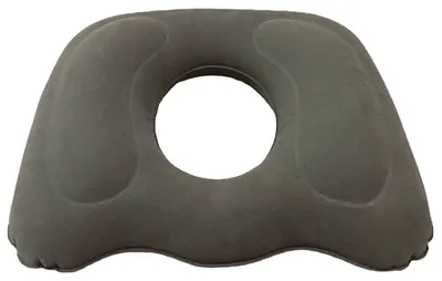 Produktbild von Aufblasbares, donut-förmiges Sitzkissen, orthopädisches Sitzkissen zur Linderung von Steißbeinbeschwerden, grün