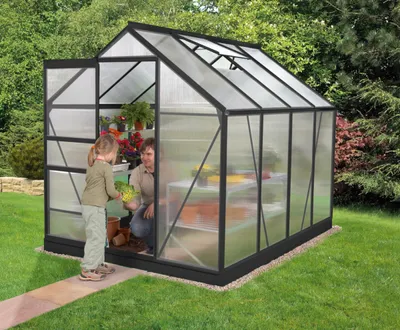 Obrázek produktu pro Skleník Vitavia Venus 5000 polykarbonát 4 mm 195 x 257 cm černý