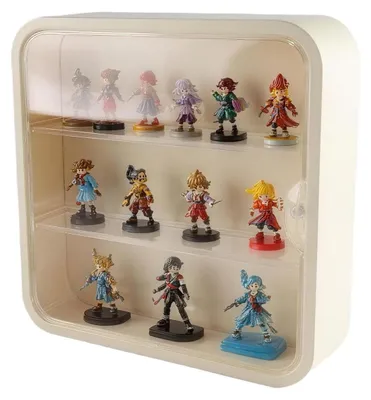 Image de Solidchoice - Vitrine en acrylique avec porte magnétique - Boîtier de protection pour objets de collection