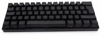 Productafbeelding van Keycaps 62 Stuks - PBT Materiaal - ISO Layout - Zwart/Wit - Geschikt voor Mechanische Toetsenborden - Hoge Taaiheid - Toetsen