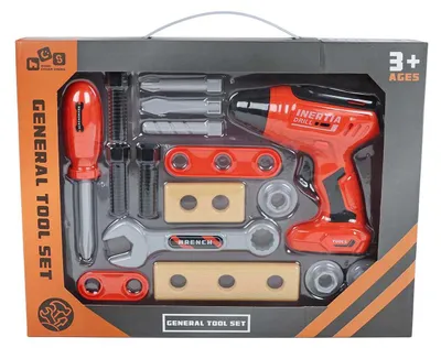 Image de Set d'outils avec perceuse - 16pcs