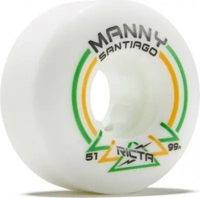 Produktbild von SK8 RICTA RÄDER Manny Santiago Pro Rap Sl – weiß – 51 mm/99a