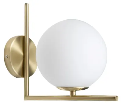 Produktbild von Mauro Ferretti Wandleuchte Glamy E14 15x25x22 cm Weiß Gold