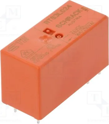 Produktbild von 1x Relais: elektromagnetisch USpule : 24VDC 16A/250VAC 1-1415898-4 Elektromagnet