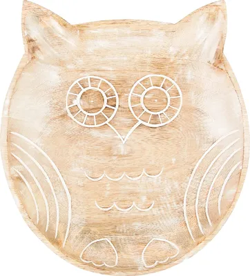 Produktbild von Sass Belle &Eule aus Holz, handgeschnitzt, rustikal, Weiß, Braun EUR€599
