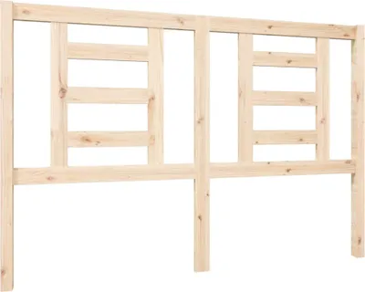 Obrázok produktu pre vidaXL Čelo postele 146x4x100 cm z masívneho dreva borovice