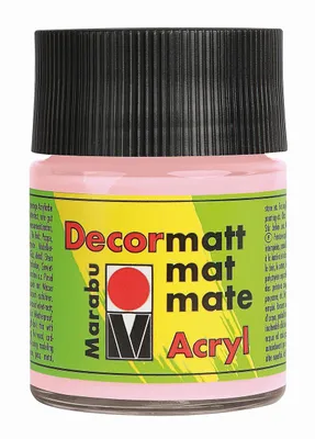 Produktbild von Marabu 1401 05 231 Decormatt Acryl, Wildrose 231, 50 ml