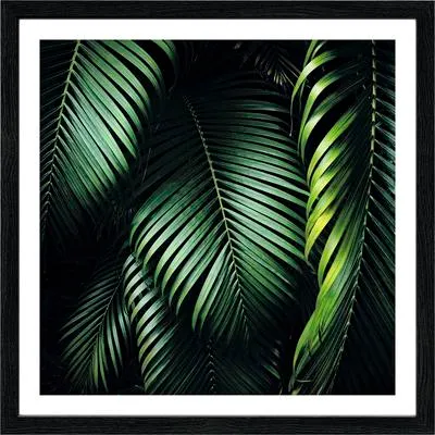 Produktbild von Gerahmtes Bild Jungle Leaves I 27,5x27,5 cm