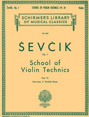 Produktbild von School of Violin Technics, Op. 1 - Book 4