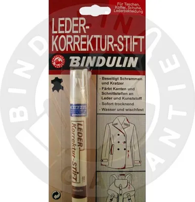 Produktbild von Leder-Korrekturstift Lederpflege Lederstift (mittelbraun)