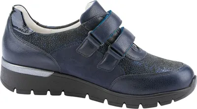 Produktbild von WALDLÄUFER Damen  Schnürschuhe sportlich blau Gr. 6